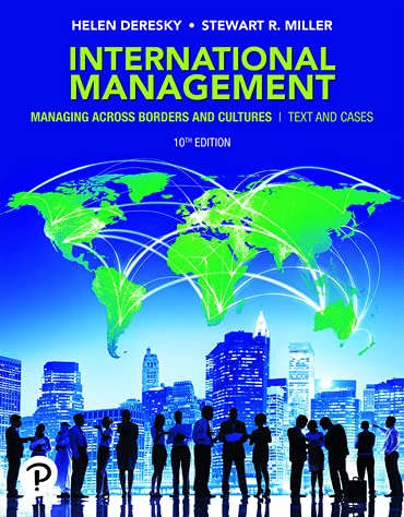 International Management: Managing Across Borders and Cultures,Text and Cases